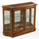 Pulaski Walnut Illuminated Curio Cabinet B-9316215