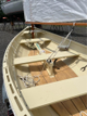 14' Rowboat with sailing rig on trailer