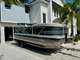 2021 Sylvan 822 Tritoon Boat on Dual Axle Trailer