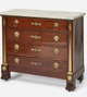 Dresser with marble top