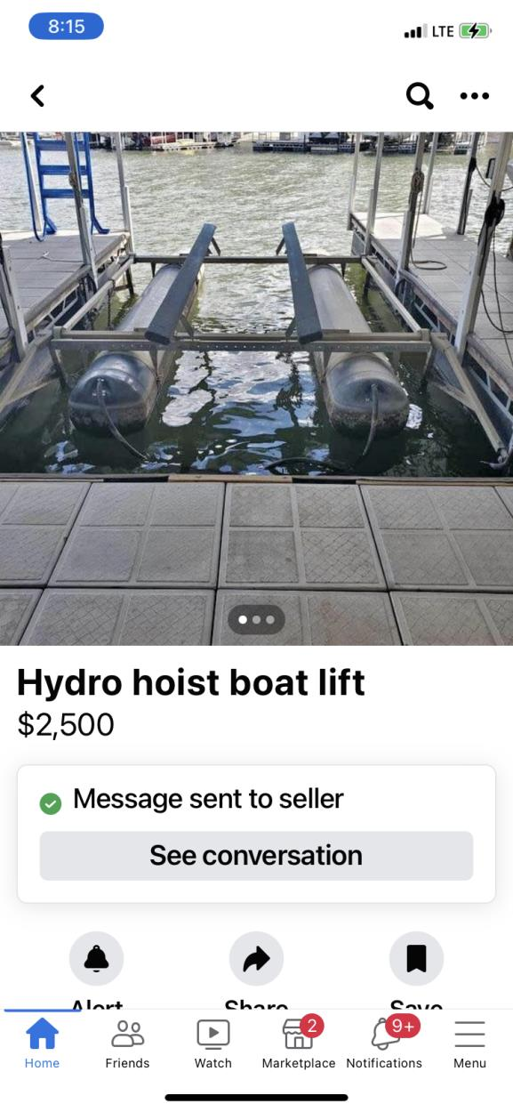 Transport My Hydro hoist boat lift to Saint Charles uShip