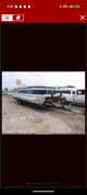 Pontoon on trailer