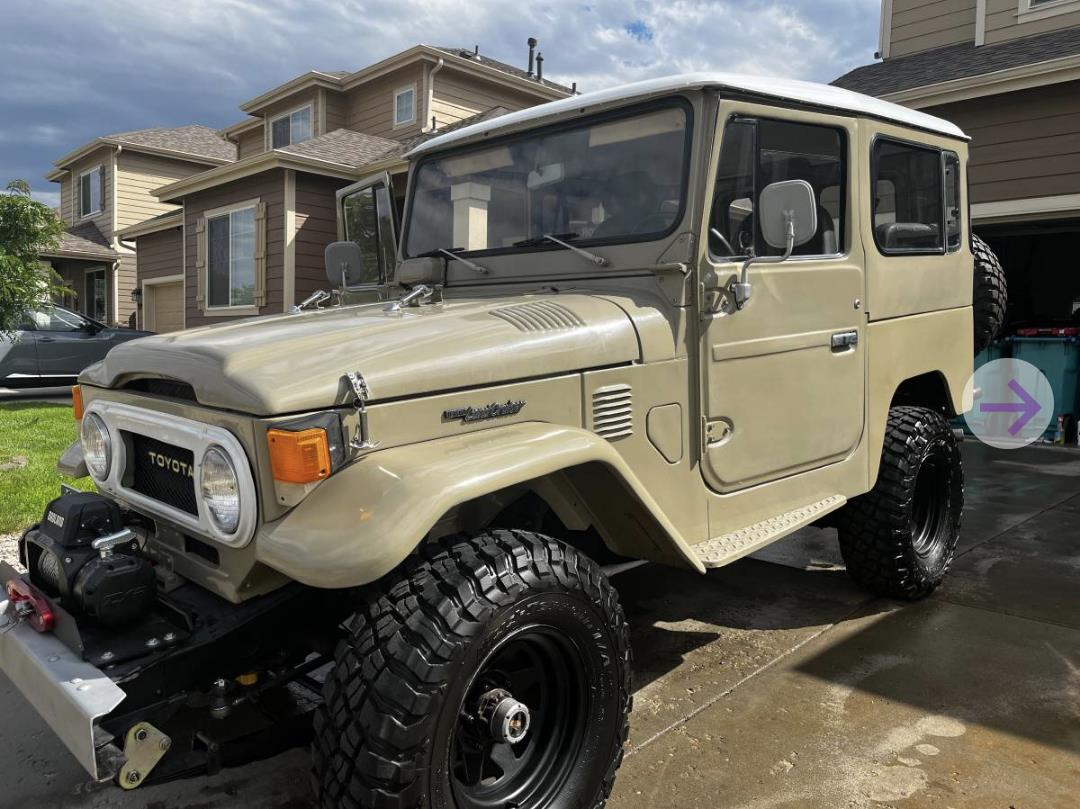 Move a 1978 Toyota FJ40 to Anacortes uShip