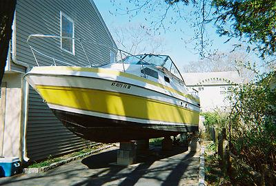 Transport A 1978 Reinell 26 Used Cabin Cruiser Boat For Sale To