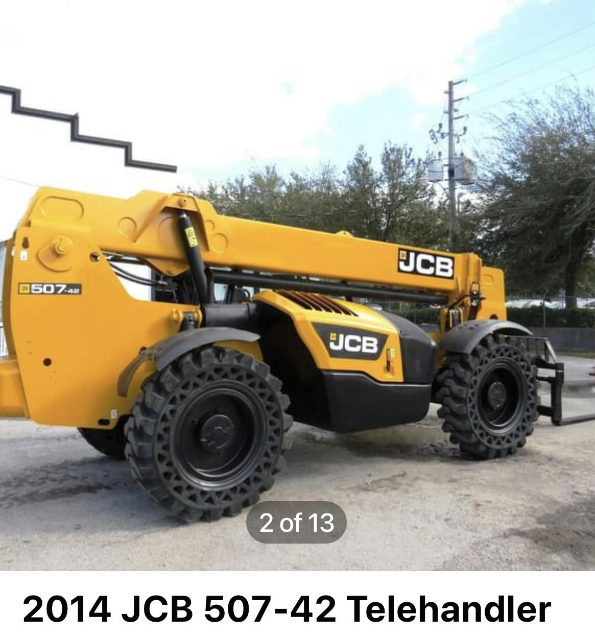 Quote for Shipping a JCB 50742 to Canton uShip