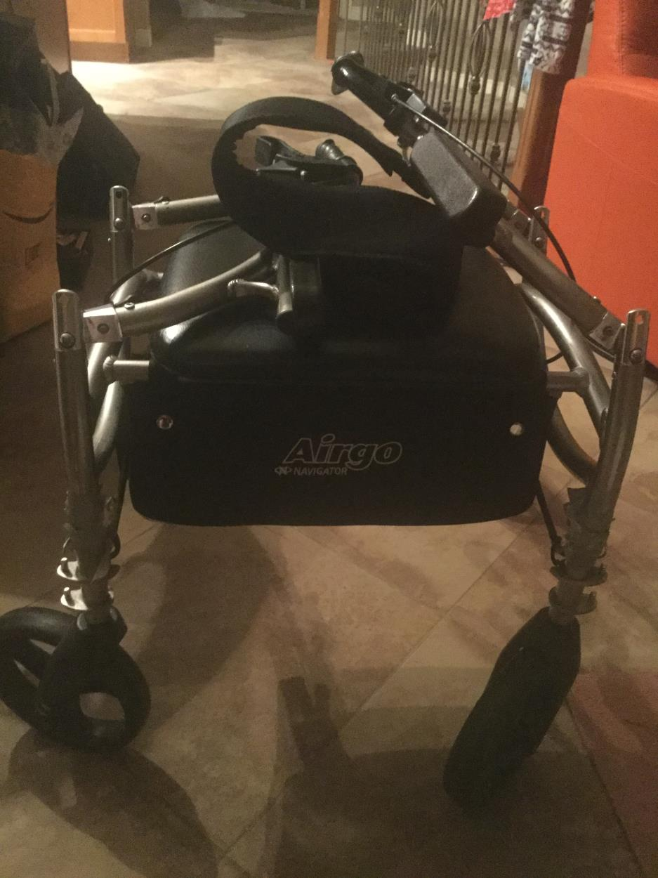 Cheapest Way to Ship a Airgo Navigator transport chair foldable to