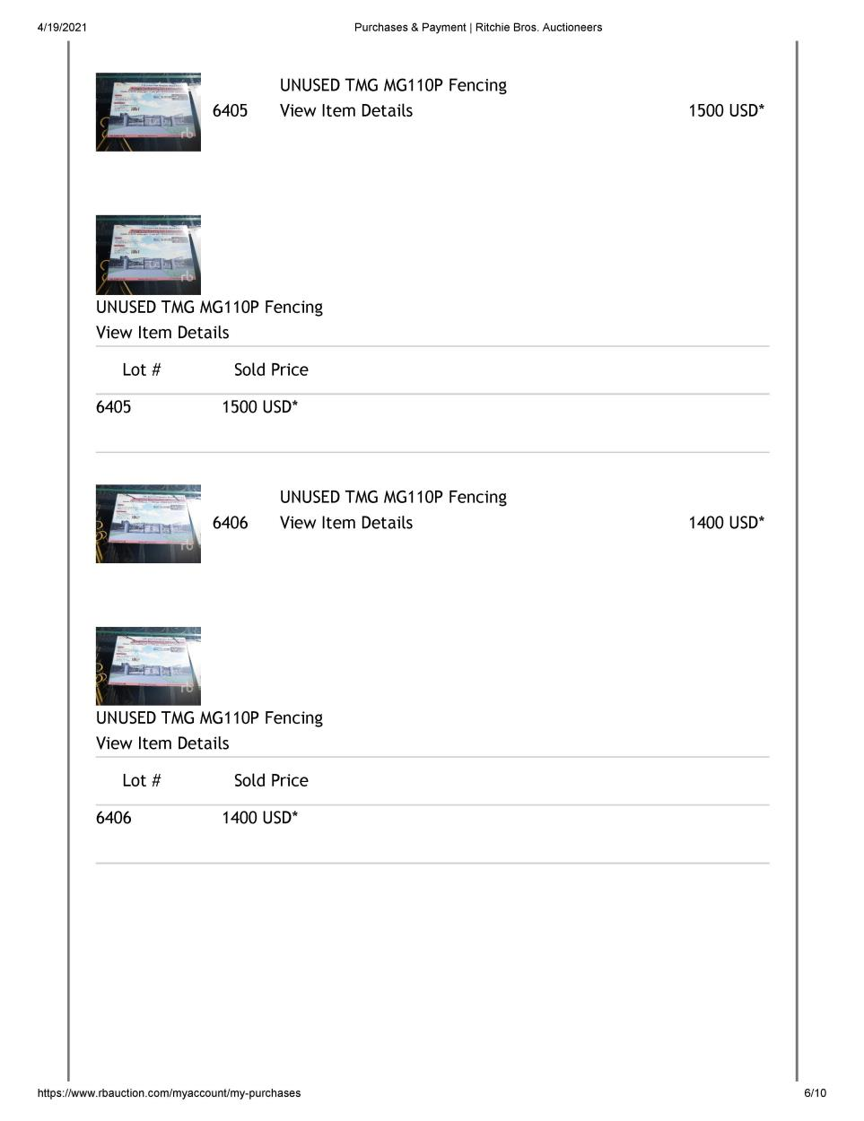 Equipment Transport 14 Lot#'s Ritchie Bros Auction to Coquille | uShip