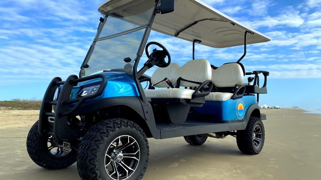 Ship a 6 passenger lifted golf cart to Port Aransas uShip