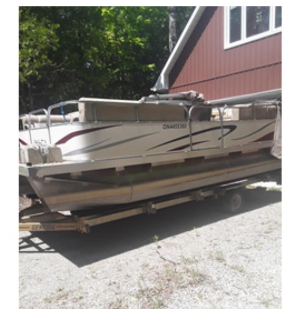 Quote to Ship a 25ft (on trailer)Pontoon Boat Sauble Beach to BC to