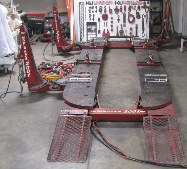 Equipment Movers Kansas Jack Frame Machine World Rack 2000 to Conway