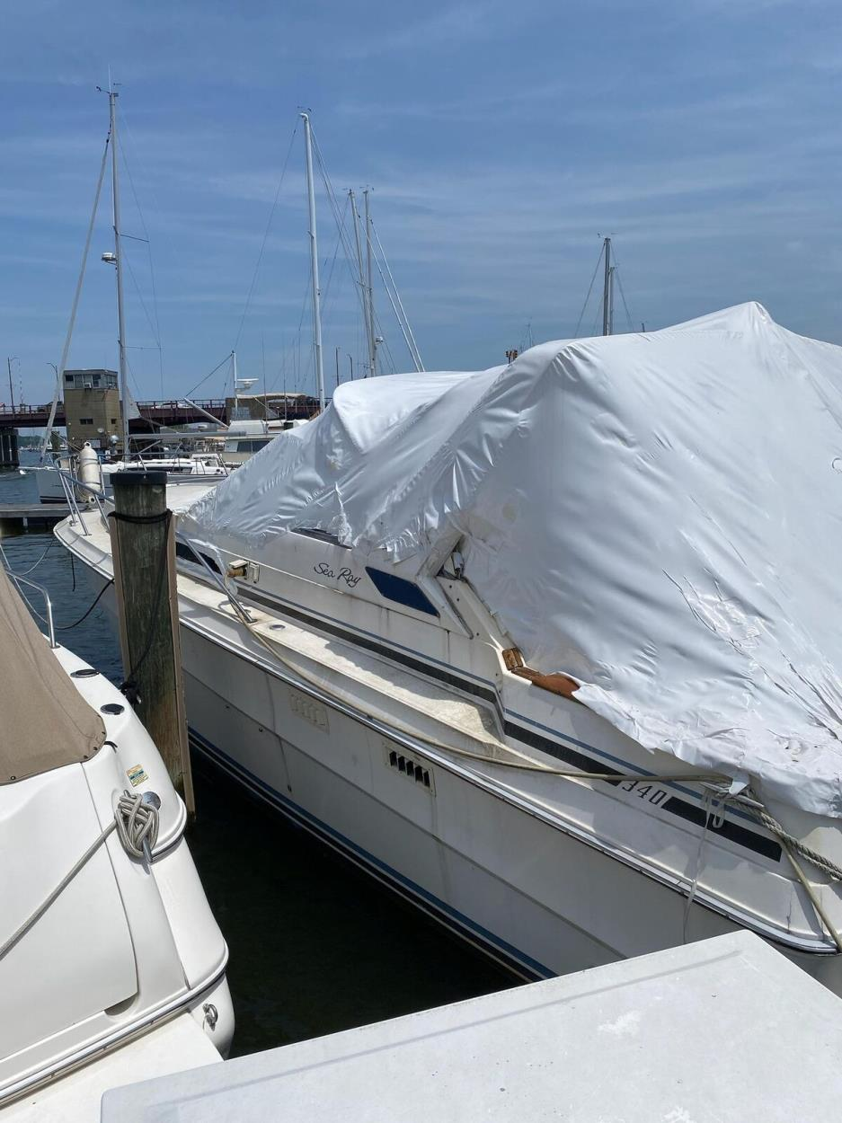 Ship a 1987 Sea Ray 34 Boat Located in Annapolis MD No to Mobile uShip
