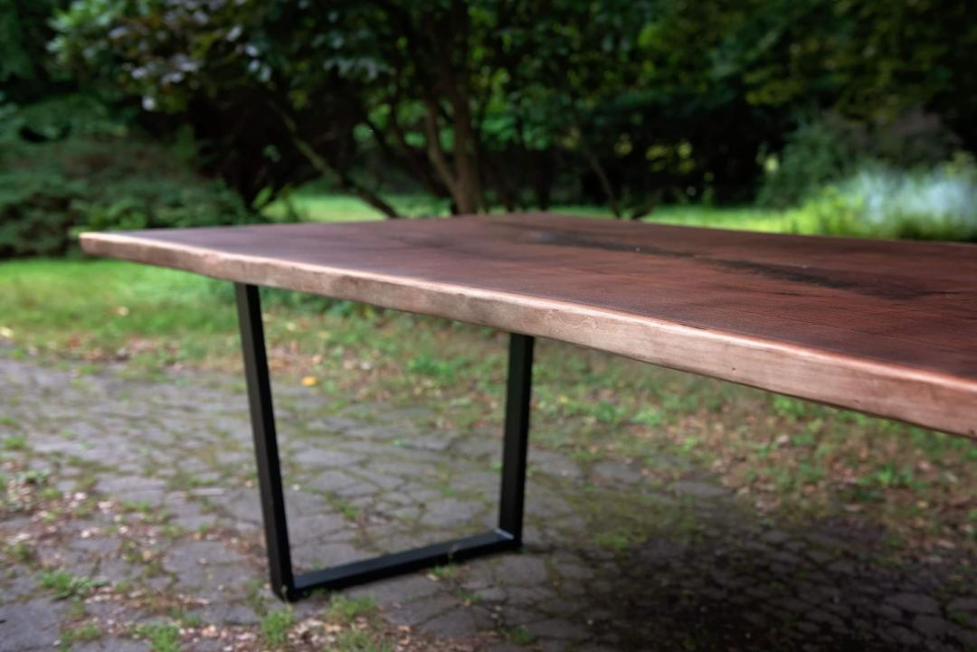 Deliver a live edge table with legs removed to Brooklyn uShip