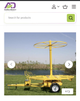 Single Axle Tile Trailer