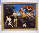 Lot of 2 Large Framed Oil on Canvas Paintings