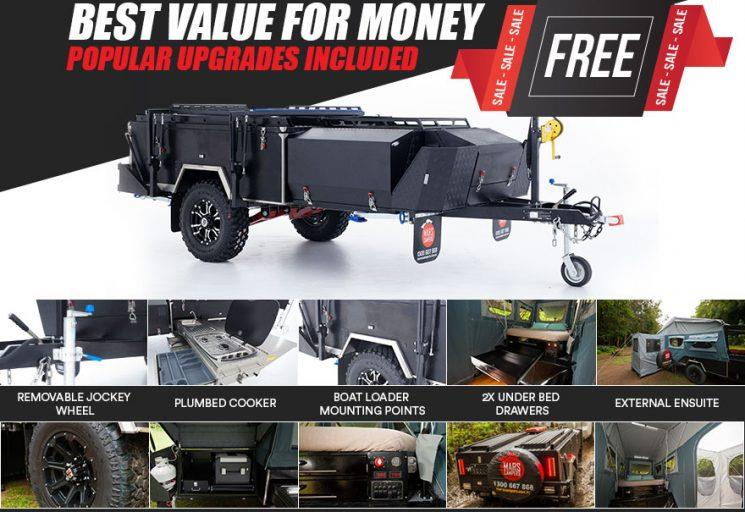 Transport a Mars Hard Floor Camper Trailer to Redlynch uShip