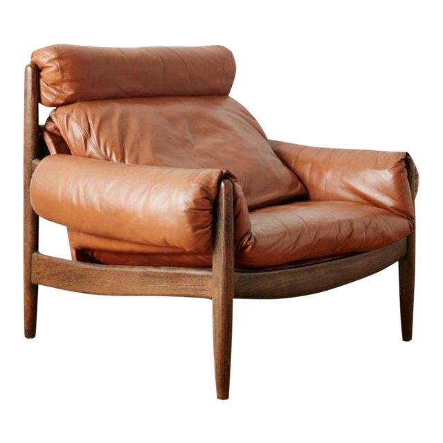 Cost to Transport a Leather and Wood Lounge Chair (323207-p1265406) to