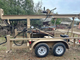 well drilling trailer rig
