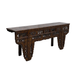 Brown console table