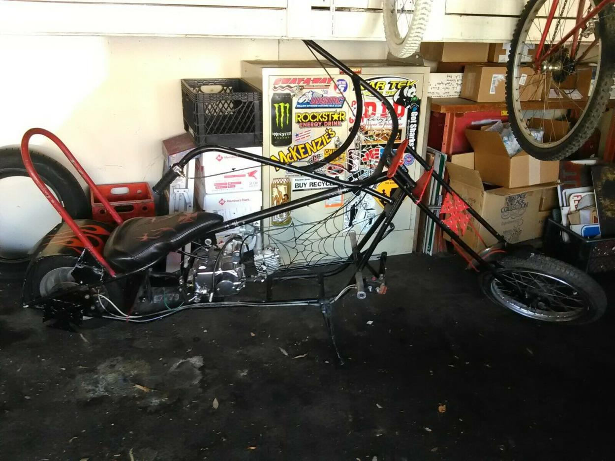 2 stroke mini chopper