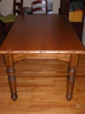 Cheapest Way to Ship a NEW POTTERY BARN HARVEST SOLID WOOD DINING TABLE