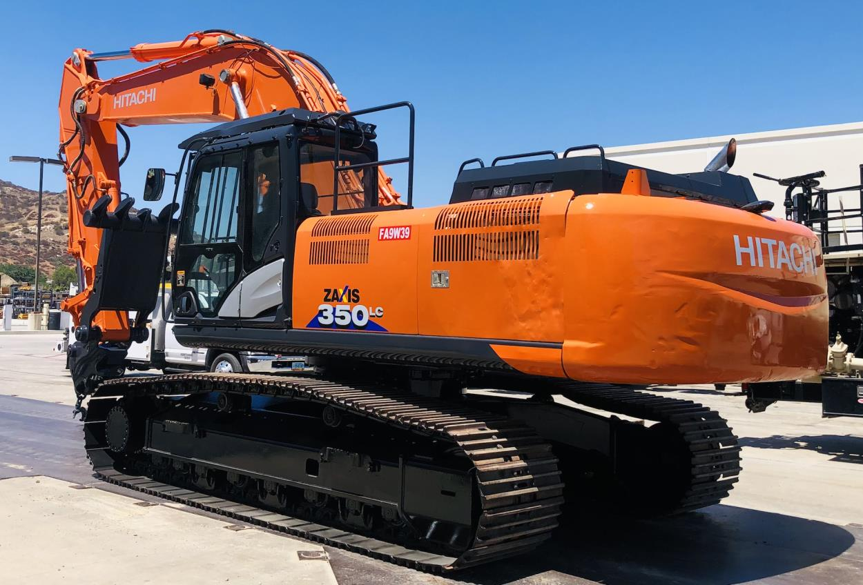 Ship a 2017 Hitachi Excavator Zaxis 350 LC to Dallas uShip