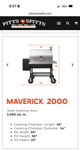 Pitts and Spitts Maverick 2000 Pellet Grill