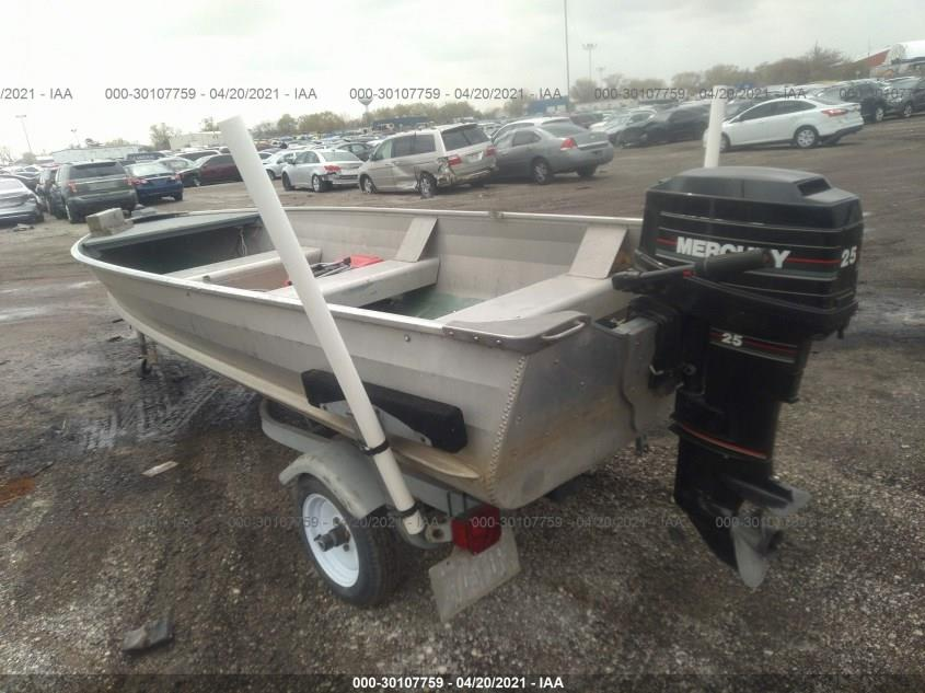 Aluminum 12ft Boat To Bass/Fishing Boat Conversion (Lowe Sea Nymph V Series  1256) 