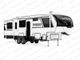 2019 Fifth-Wheel for transport, ready to tow