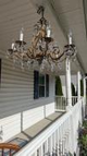 Antique Chandiler with Crystals
