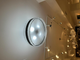 Chandelier and single wall light