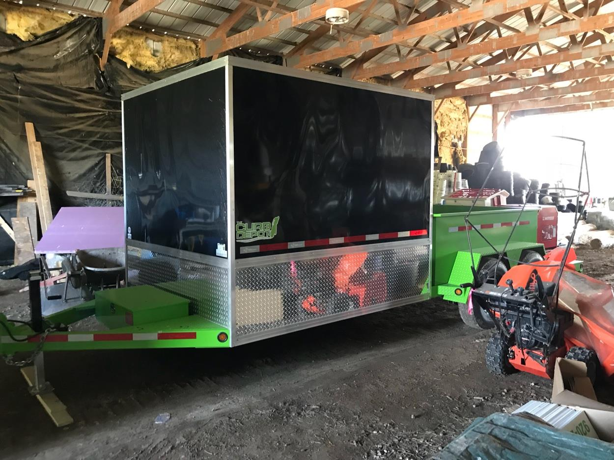 Cost to Transport a Landscape Curbing trailer (brand new) g rated tire