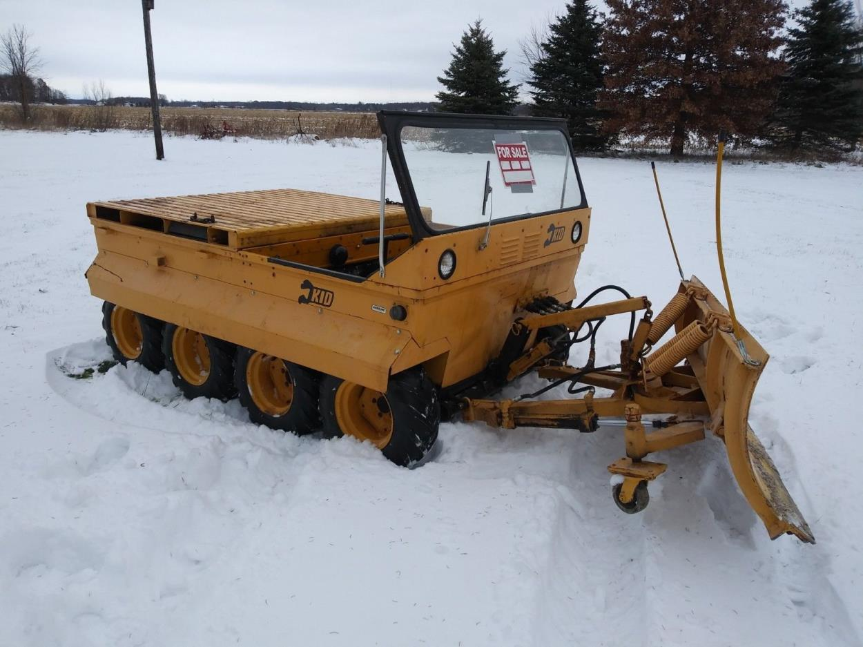 Transport a 1970 KID 8 WHEEL DRIVE AMPHIBIOUS ATV WITH PLOW to