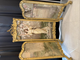 Antique Rococo Folding Screen
