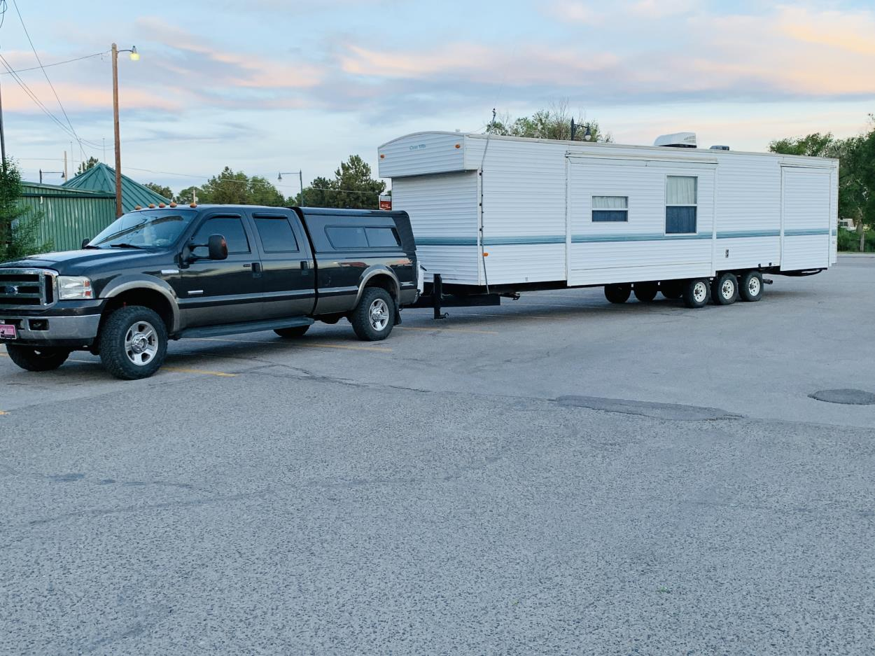 40 ft bumper pull travel trailer