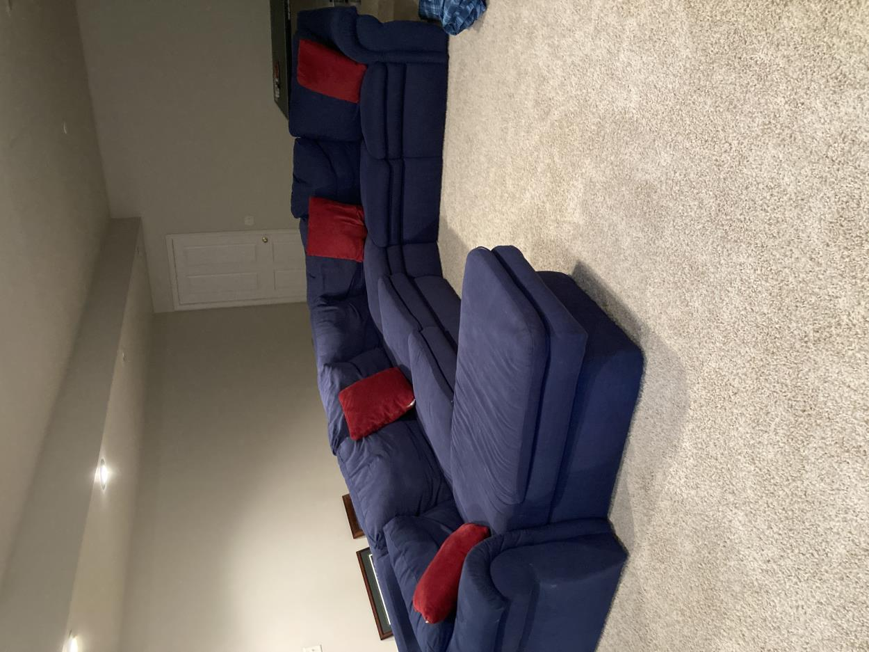 Deliver a Lazy boy sectional with hide a bed inside of it to Petoskey