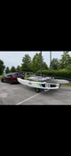 Hobie 16 Beach Catamaran on Trailer