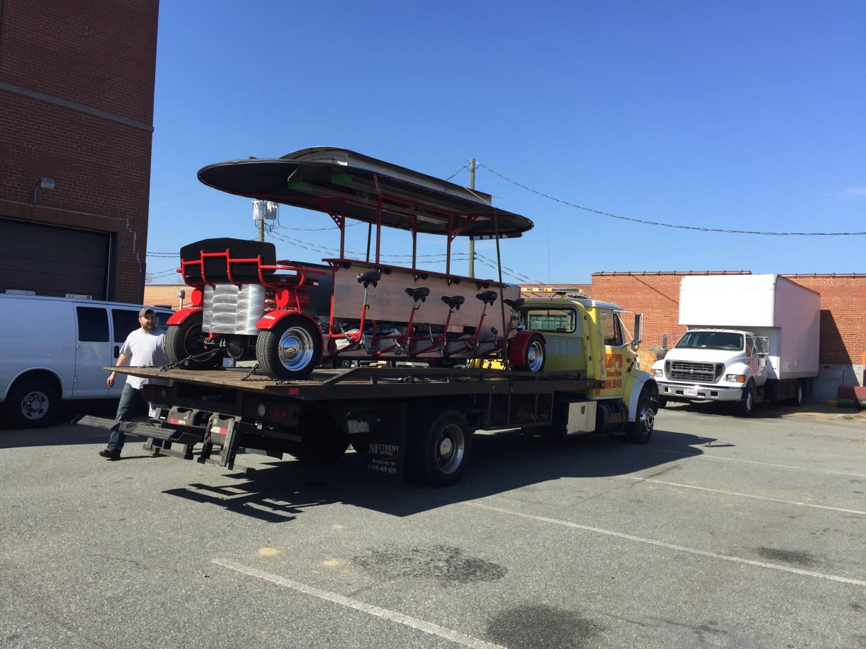 Cost to Deliver a Pedal Pub Trolley to Birmingham uShip