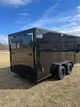 EMPTY 7x16 enclosed trailer