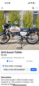 2019 Suzuki TU250X