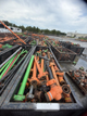 10 baskets of oilfield piping