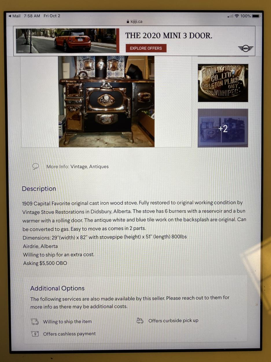 Antique Shipping Rates Services Canada kijiji thunder bay on Antique Shipping Rates Services Canada