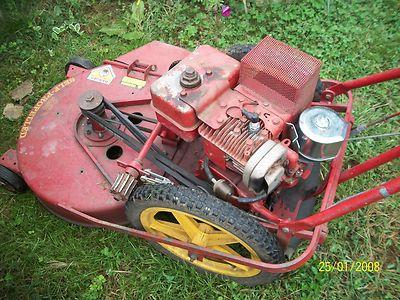 Rare Push Mower Yazoo Push Mower