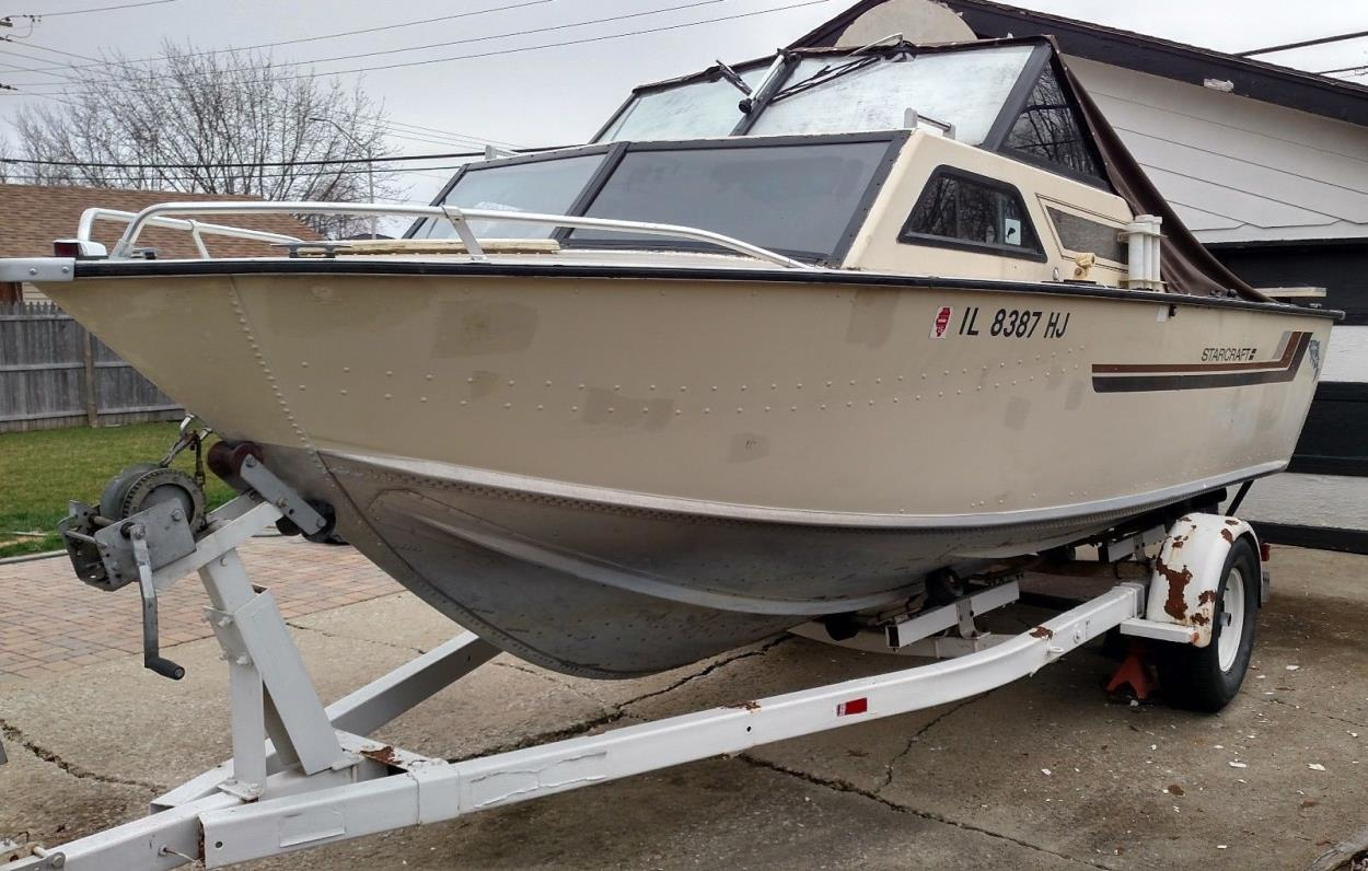 Transport a 1983 Starcraft Islander 20 Aluminum Cuddy ...