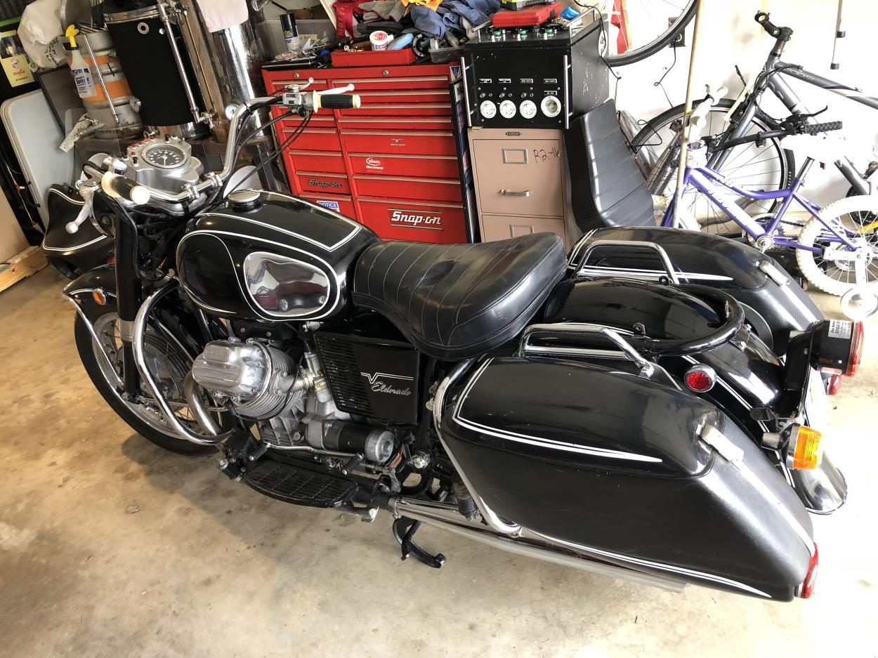 Cost to Transport a 1972 Moto Guzzi V7 850 California to West Sacramento uShip