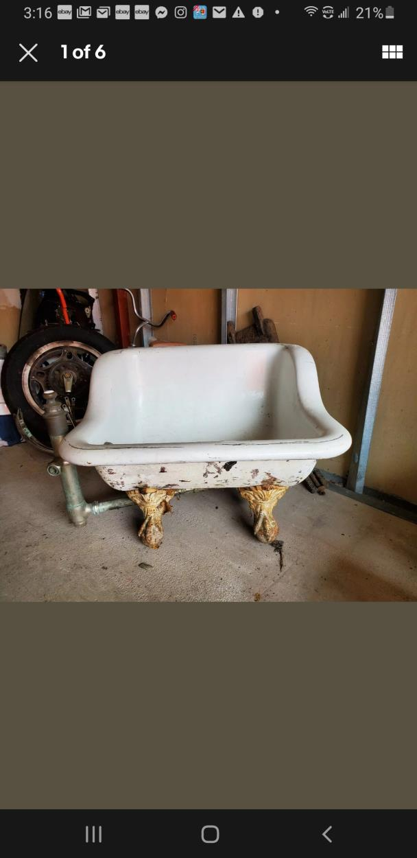Cost to Deliver a Antique victorian sitz bath standard circa 1850s o to