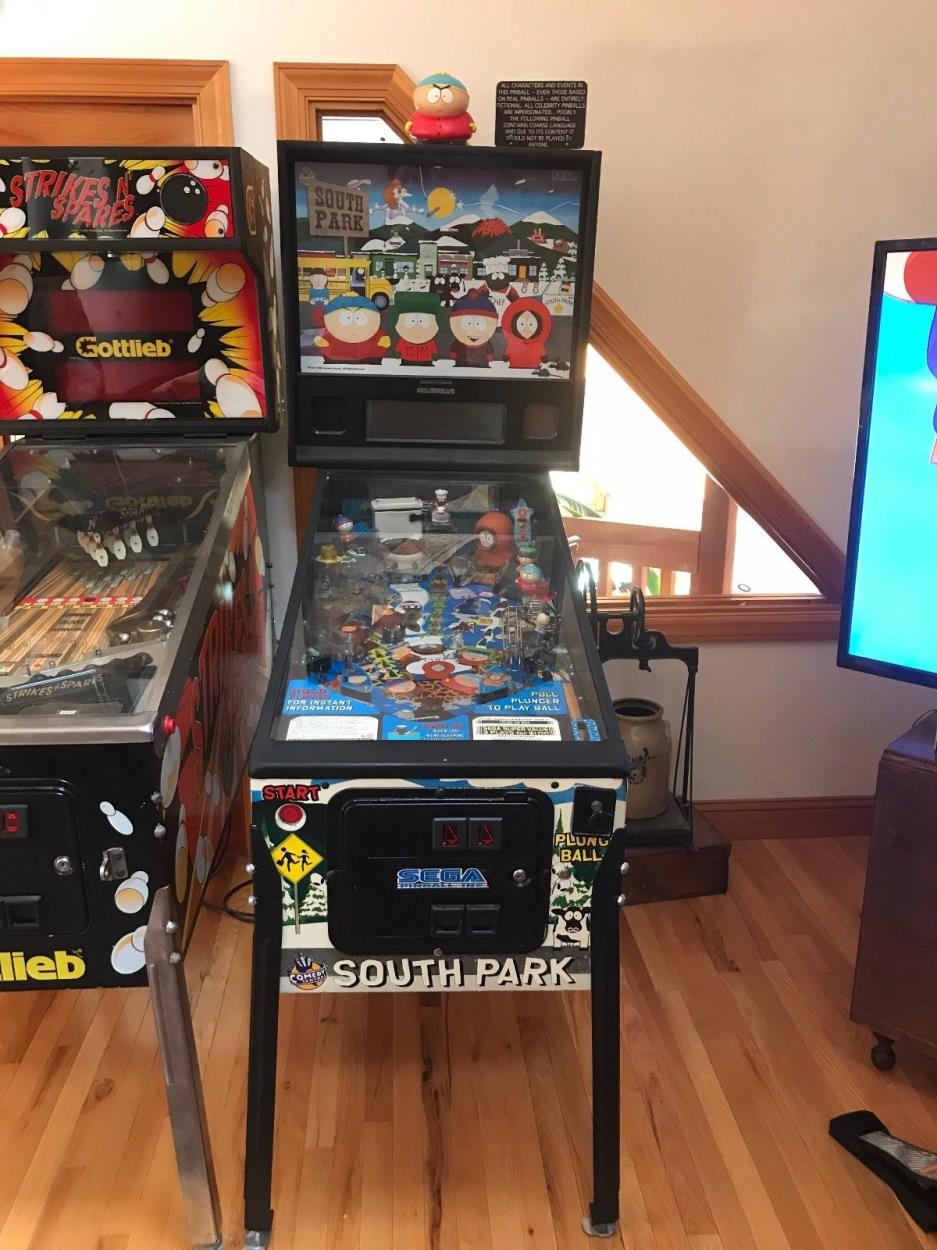 Cost to Transport a Sega South Park Pinball Arcade Machine to Plymouth
