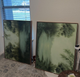 Two Large Framed Paintings