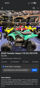Yamaha raptor 110