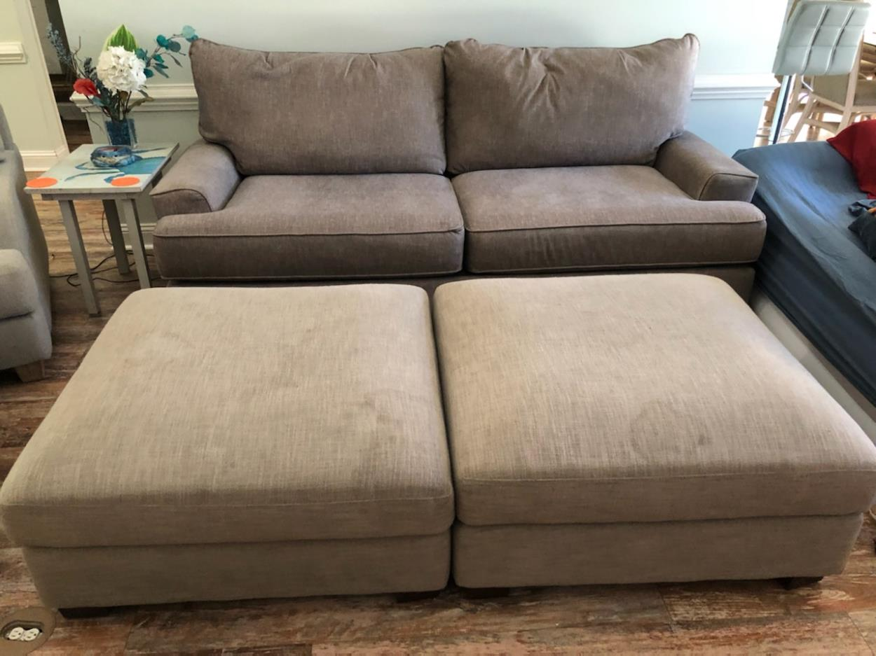 Cost to Transport a Couch with 2 Ottomans and Large Chair with Ottoman