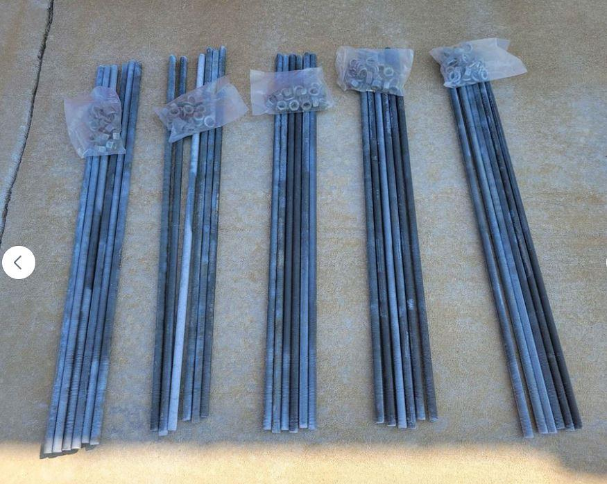 Cost to Transport a 3/4 inch x 36 inch galvanized allthread to Houston